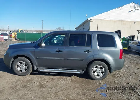 2012 Honda Pilot Lx from USA, damaged, VIN 5FNYF4H25CB039493